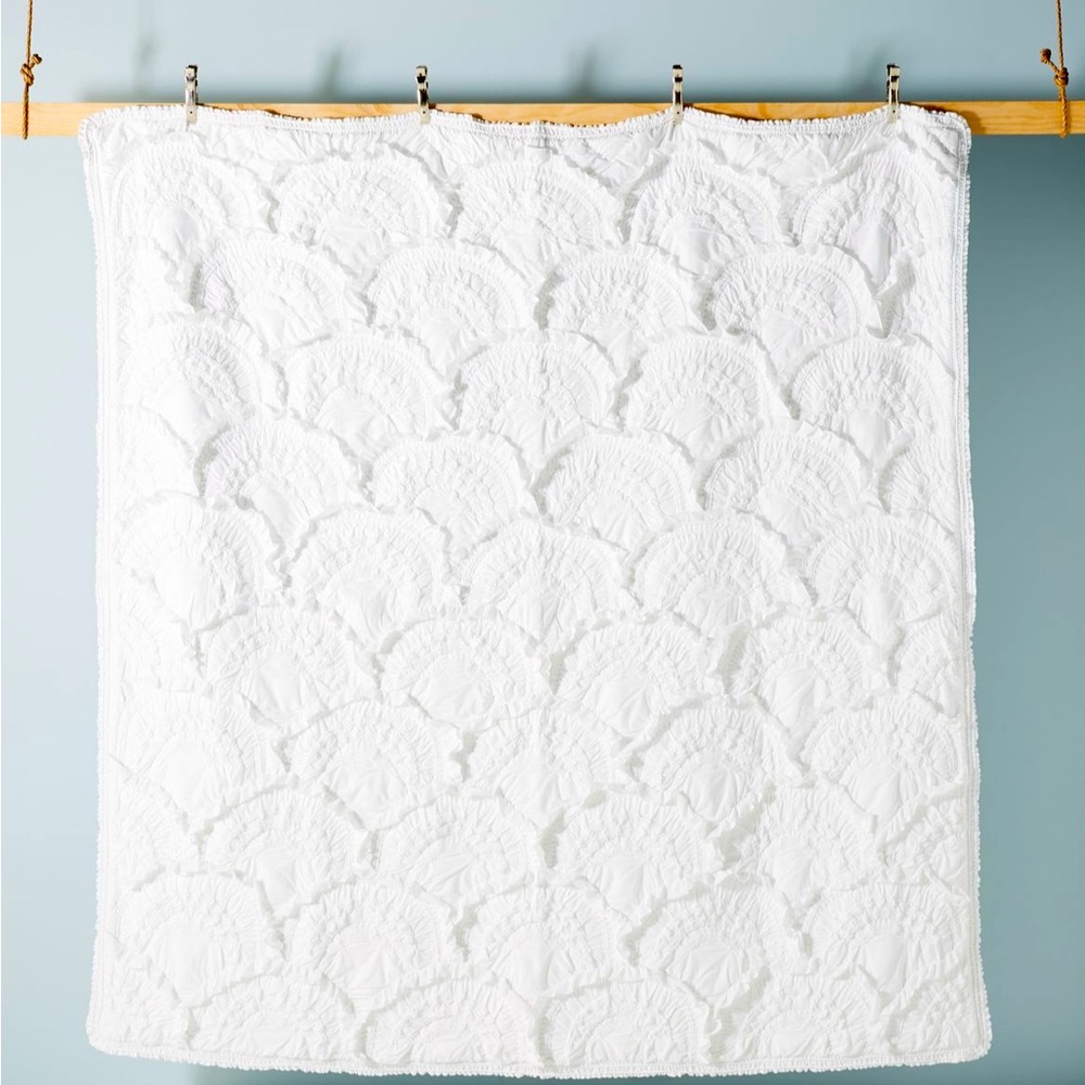 Anthropology Rivulets Twin Quilt